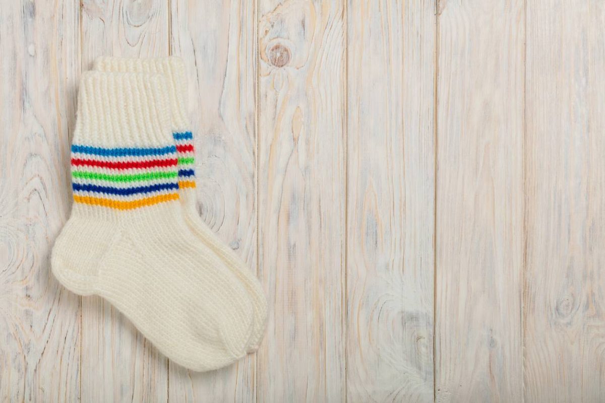 chaussettes en pilou pilou